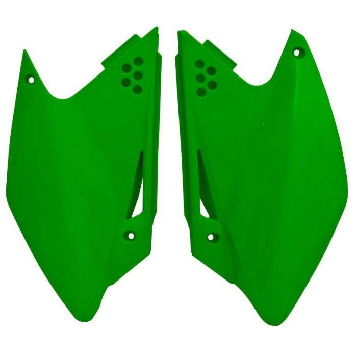 Racetech Zijnummerborden Groen Kawasaki KX 250F 2006 - 2008 - MxProStoreParts