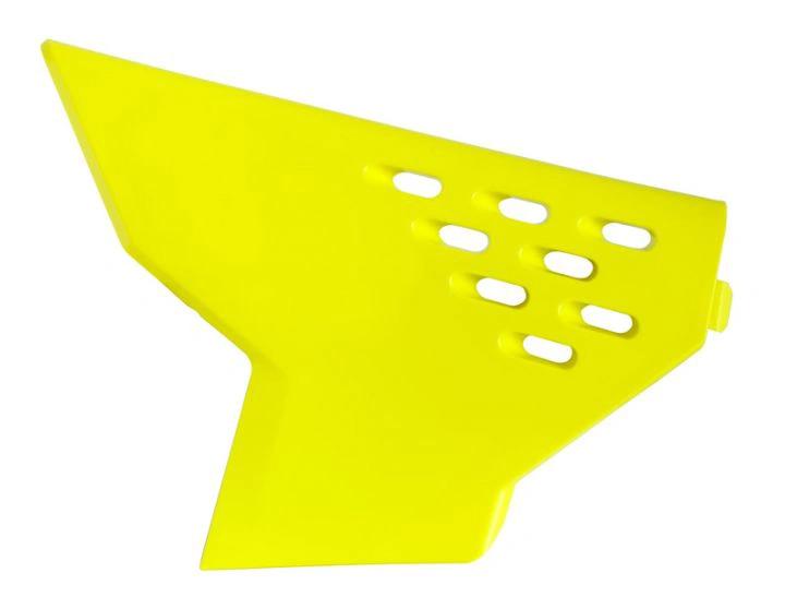 Racetech luchtfilterkap vented Fluor Geel Husqvarna TC/FC 125/250/300/350/450 2023 - & TE/FE 250/300/350/450 2024 - MxProStoreParts