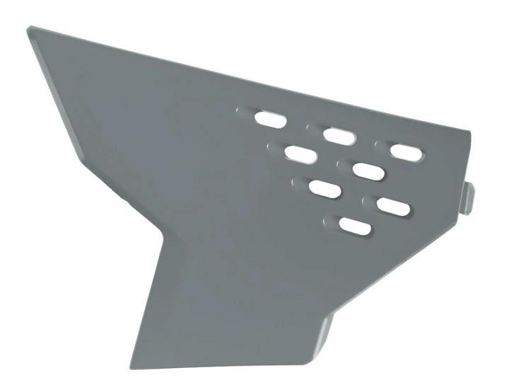 Racetech luchtfilterkap vented Grijs Husqvarna TC/FC 125/250/300/350/450 2023 - & TE/FE 250/300/350/450 2024 - MxProStoreParts