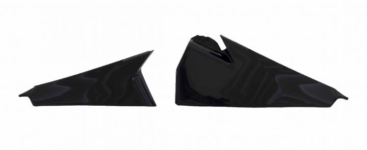 Racetech Bovenste Zijnummerborden Zwart Husqvarna TC/FC 125/250/350/450 19- & TE 250/300 20- & FE 250/350/450/501 20-