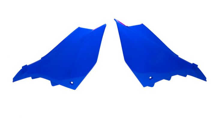 Racetech Seitennummernschilder Reflektierend Blau Yamaha YZ 125/250 2022-
