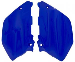 Cemoto side number plates Blue Yamaha YZ 125/250 02-14