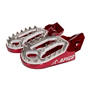 Apico Pro - Bite voetsteunen Rood KTM SX 85 18 - & SX/SX - F 16 - & EXC/EXC - F 17 - & Gas Gas MC/MC - F/EC/EC - F 2021 - MxProStoreParts