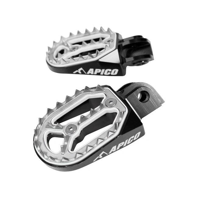 Apico Pro - Bite Fußrasten Schwarz Suzuki RM-Z 250 10 - & RM-Z 450 10 & 12 - MxProStoreParts