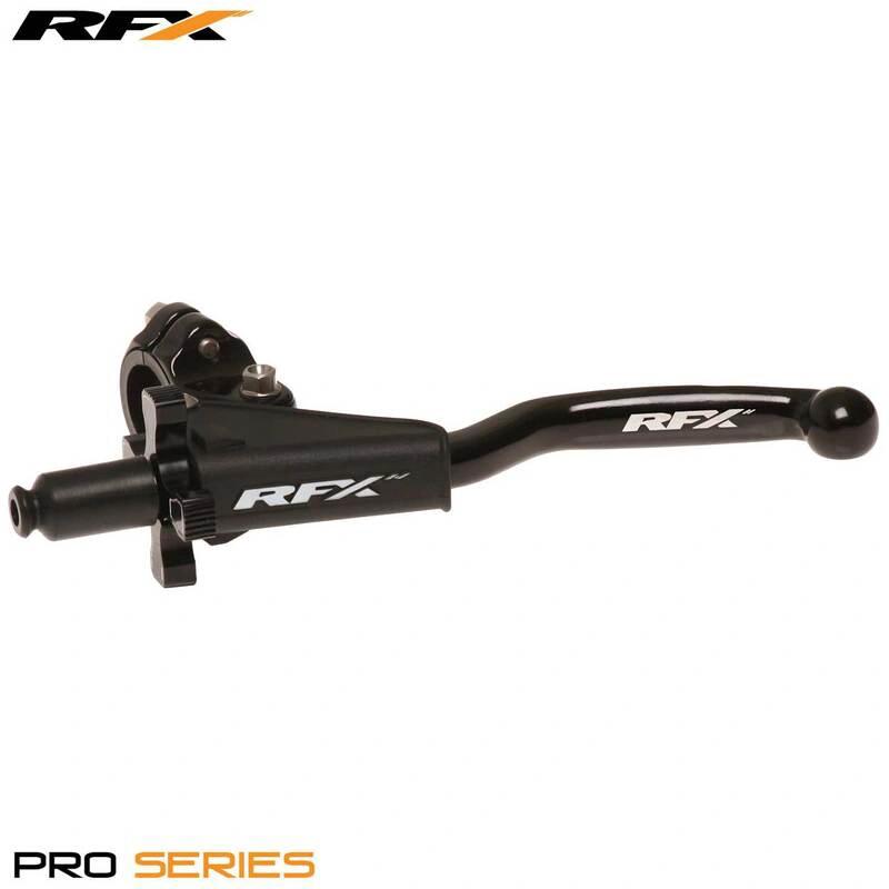 RFX Pro Kupplungsgriff-Baugruppe geschmiedet (schwarz) 2-Takt universeller EZ-Versteller - MxProStoreParts