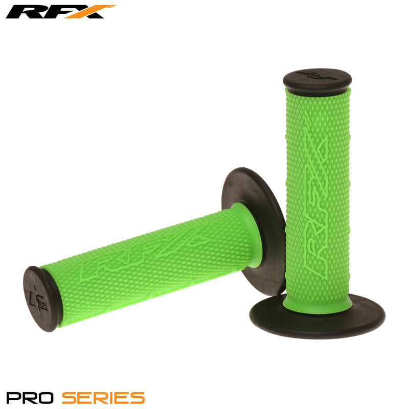 RFX Pro Series Dual Compound Grips Green/Black