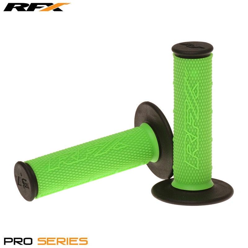 RFX Pro Series Dual Compound Handgriffe Grün / Schwarz - MxProStoreParts