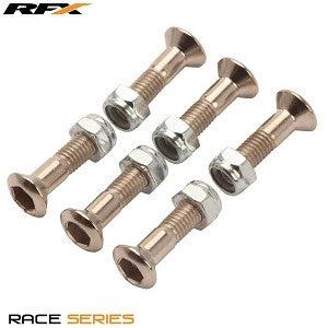 RFX Hinterkettenrad-Schraubensatz 6 Stück M8 x 25mm für KTM, Husqvarna, TM, Beta, Gas Gas & Sherco - MxProStoreParts