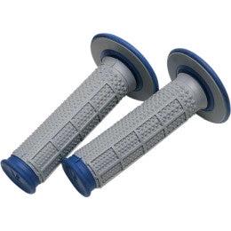 Renthal Handgriffe Duallayer Taper blau / grau G162 - MxProStoreParts