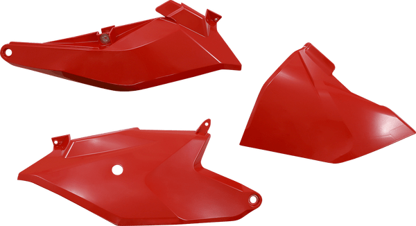 UFO zijnummerborden + Luchtfilterkap Rood KTM SX 85 2018 - & Gas Gas MC 85 2021 - MxProStoreParts
