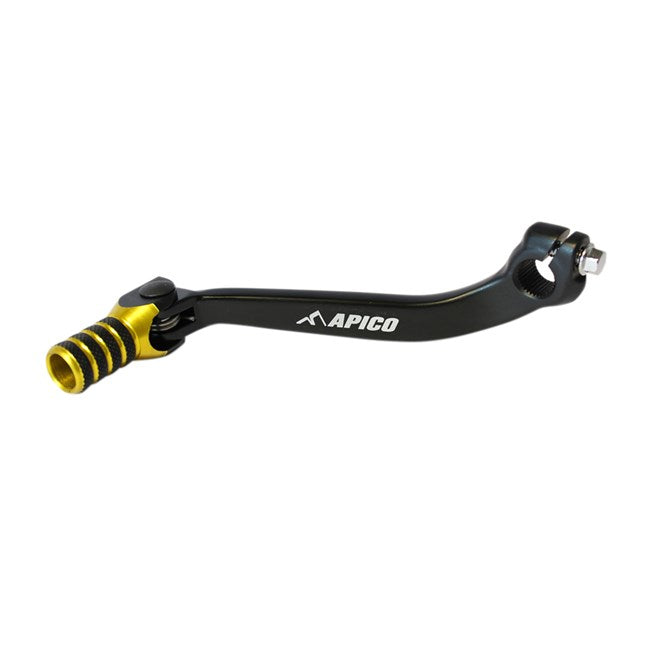 Apico Elite gear lever black/yellow Suzuki RM-Z 250 07-