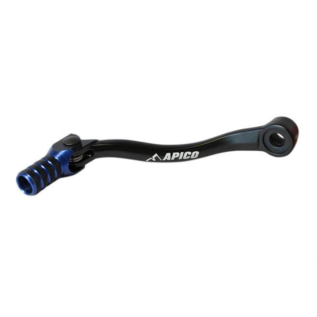 Apico Elite Schalthebel schwarz/blau passend für KTM SX 85 03-17 & SX 105 04-11 & Husqvarna TC 85 14-17 - MxProStoreParts