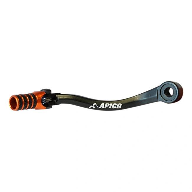 Apico Elite Schalthebel schwarz/orange für KTM SX 85 03–17 & SX 105 04–11 & Husqvarna TC 85 14–17 - MxProStoreParts