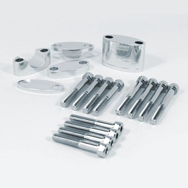 Apico Lenkererhöhungen für 22 mm Lenker (25 mm – 40 mm) - MxProStoreParts