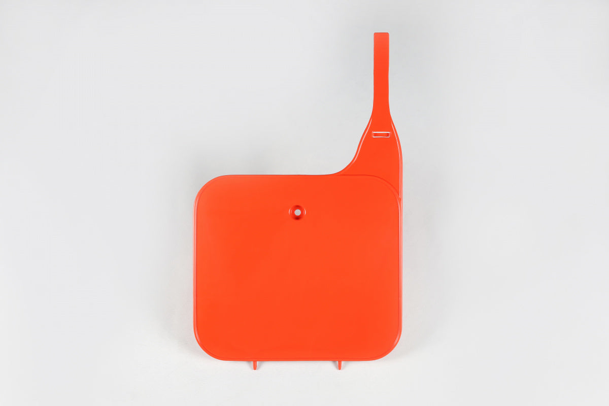 UFO front license plate Orange CR 1990 Honda CR 125R/250R/500R 85-94