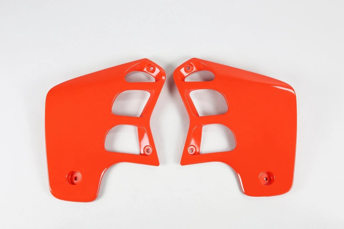 UFO Radiatorkappen Orange CR 1990 Honda CR 125R 89 - 90 & CR 250R 88 - 89 - MxProStoreParts