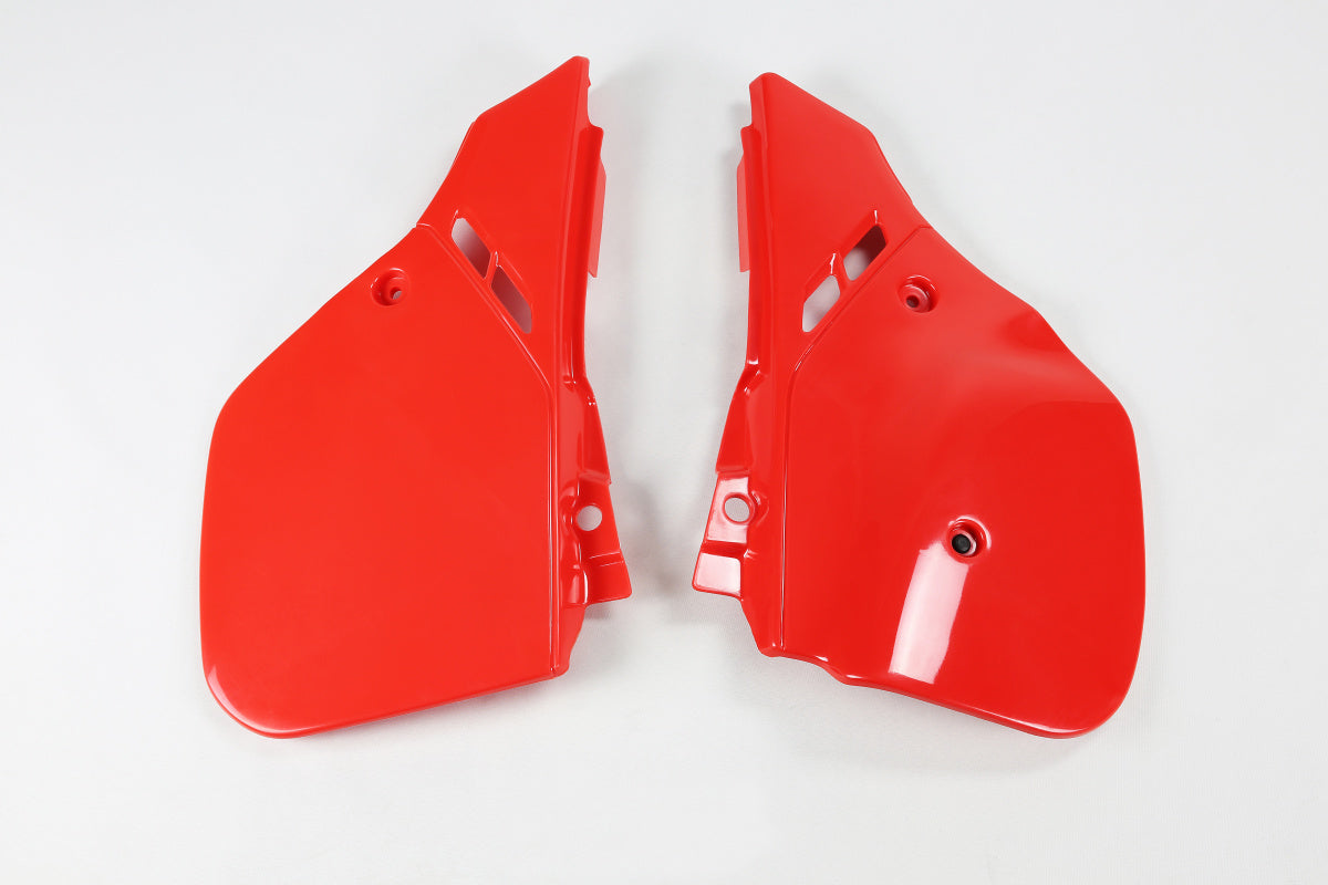 UFO Seitennummernschilder Rot Honda CR 125R/500R 89-90 & CR 250R 88-89