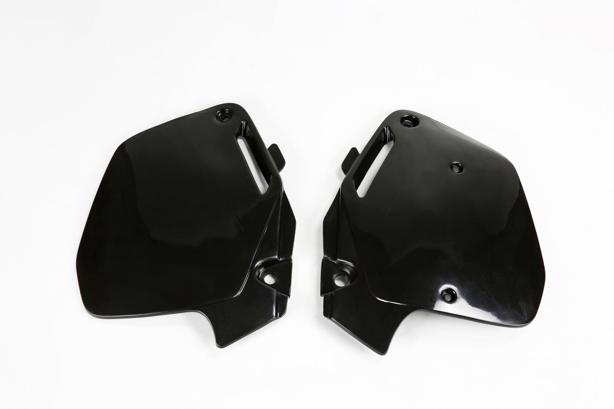 UFO Seitennummernschilder Schwarz Honda CR 125R 91-92 & CR 250R 90-91 & CR 500R 91-01
