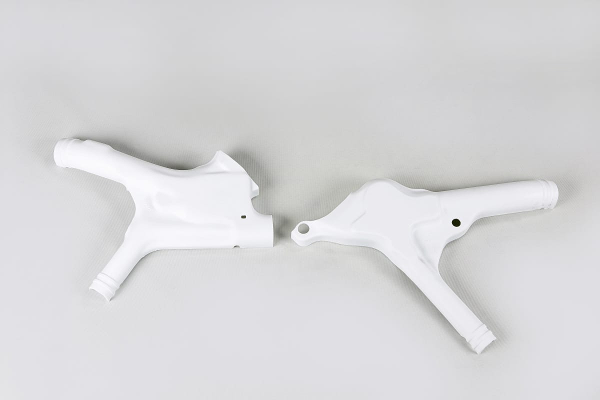 UFO frame beschermers Wit Honda CR 125R 1991-1992 & CR 250R 1990-1991 & CR 500R 1991-1994
