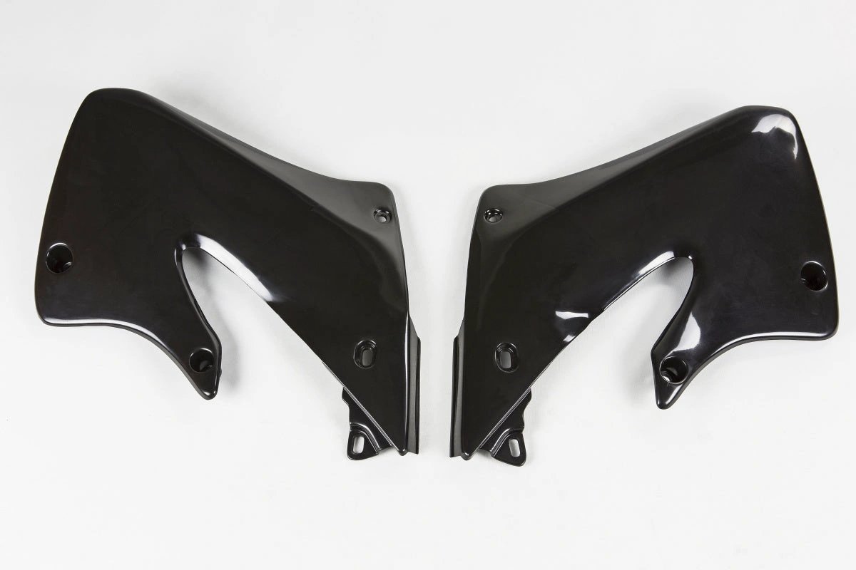UFO Radiatorkappen schwarz Honda CR 125R 98 - 99 & CR 250R 97 - 99 - MxProStoreParts