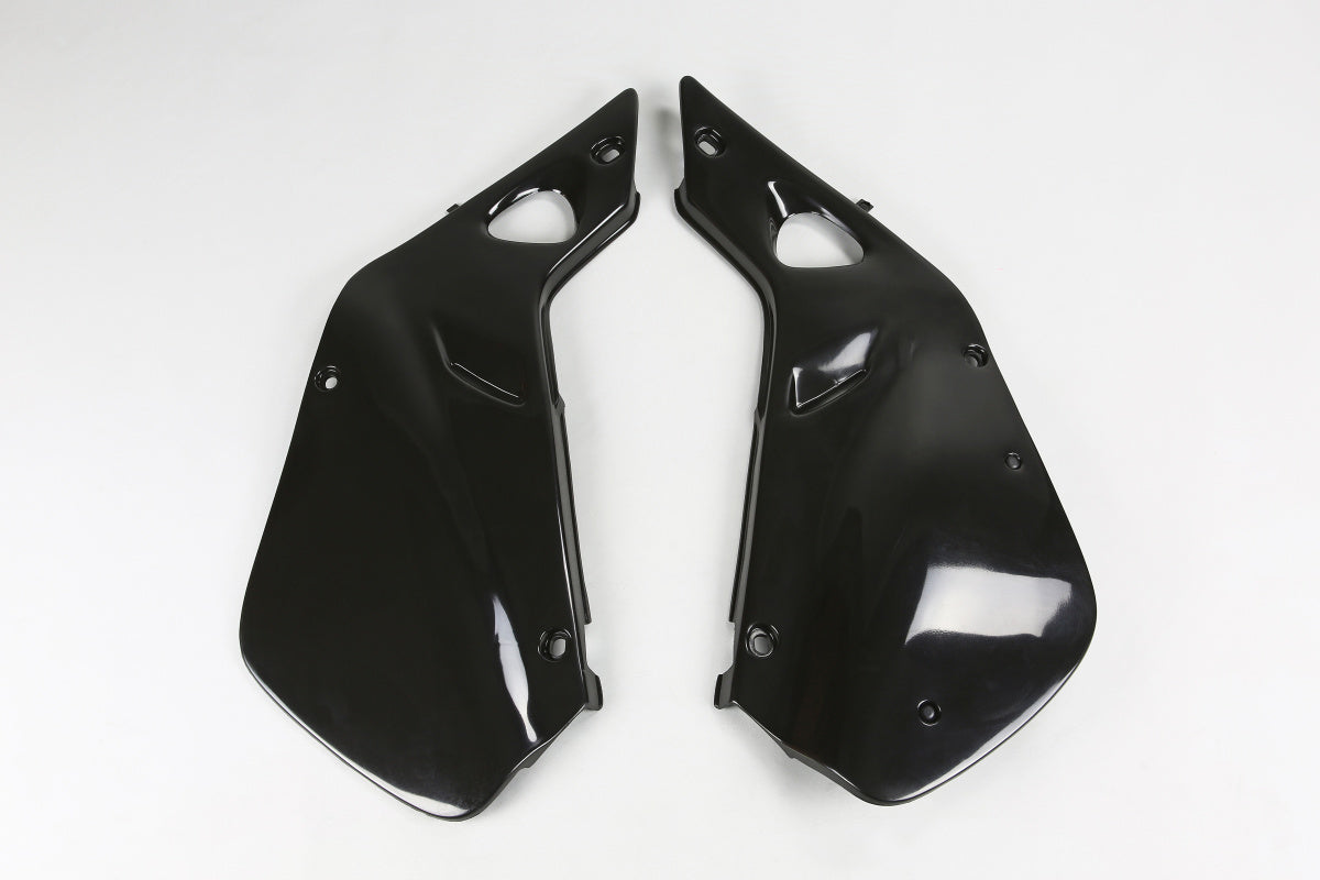UFO Seitennummernschilder Schwarz Honda CR 125R 98-99 & CR 250R 97-99