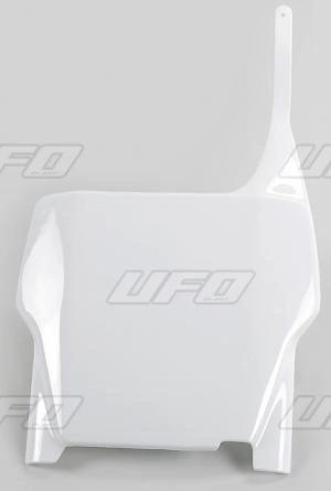 UFO Frontnummernschild weiß Honda CR 125R/250R 04 - 07 & CRF 250R/450R 04 - 07 - MxProStoreParts