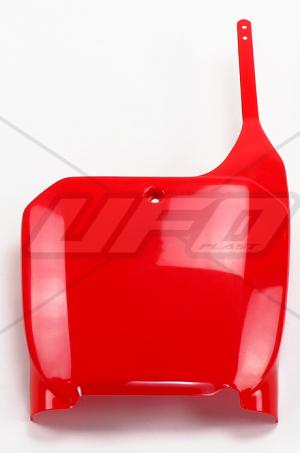 UFO-Nummernschild vorne rot Honda CR 125R/250R 00-03 & CRF 450R 02-03