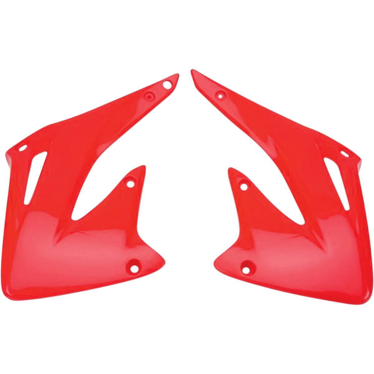 UFO Radiatorkappen rot Honda CRF 450R 02 - 04 - MxProStoreParts