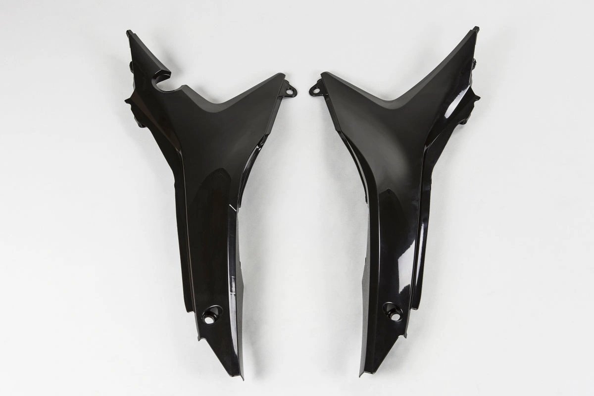 UFO Luftboxabdeckungen Schwarz für Honda CRF 250R 2014 - 2017 und CRF 450R 2013 - 2016 - MxProStoreParts