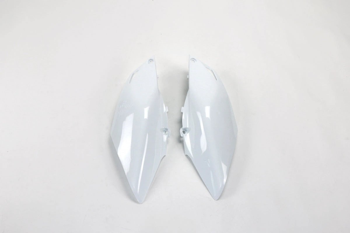 UFO weiße Nummernschilder für Honda CRF 250R 14 - 17 & CRF 450R 13 - 16 - MxProStoreParts
