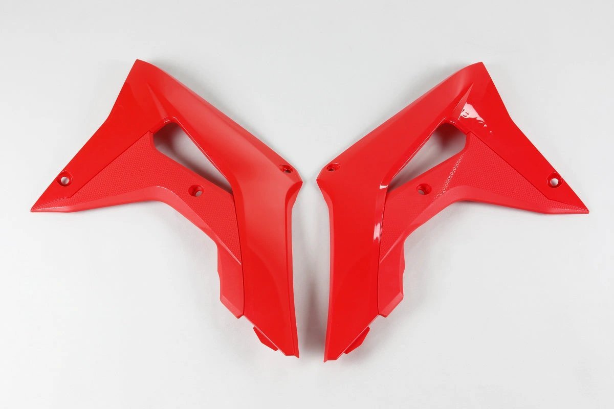 UFO Radiatorkappen rot für Honda CRF 250R 18-21 & CRF 450R 17-20 - MxProStoreParts