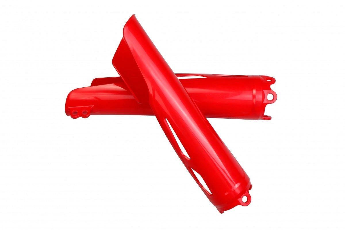 UFO Vordergabelschützer Rot Honda CRF 250R/RX 19 - & CRF 450R/RX 19 - MxProStoreParts