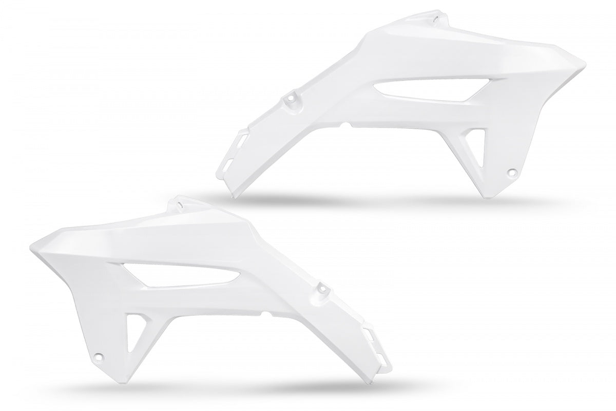 UFO radiator kappen Wit Honda CRF 250R 2022- & CRF 450R 2021-