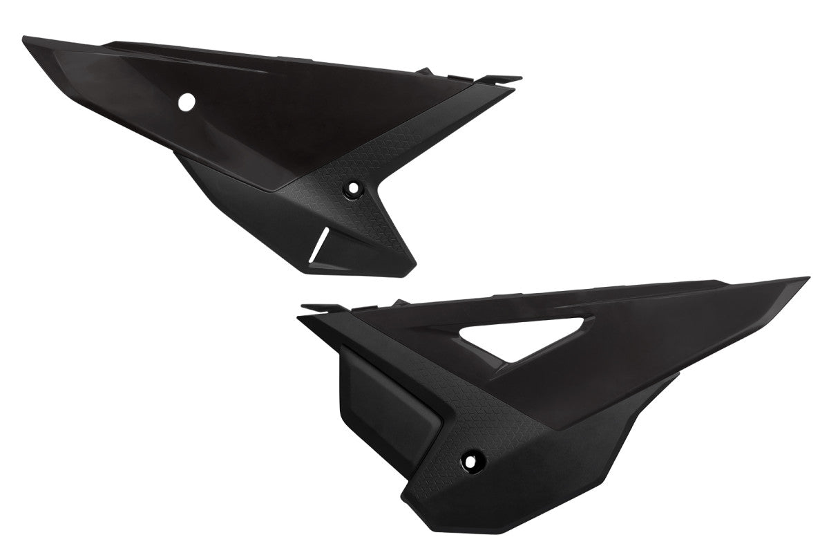 UFO Zijnummerborden Zwart Honda CRF 250R 2022-2024 & CRF 450R 2021-2024 ( restyle 2025 )