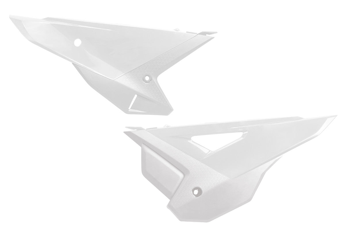 UFO Zijnummerborden Wit Honda CRF 250R 2022-2024 & CRF 450R 2021-2024 ( restyle 2025 )