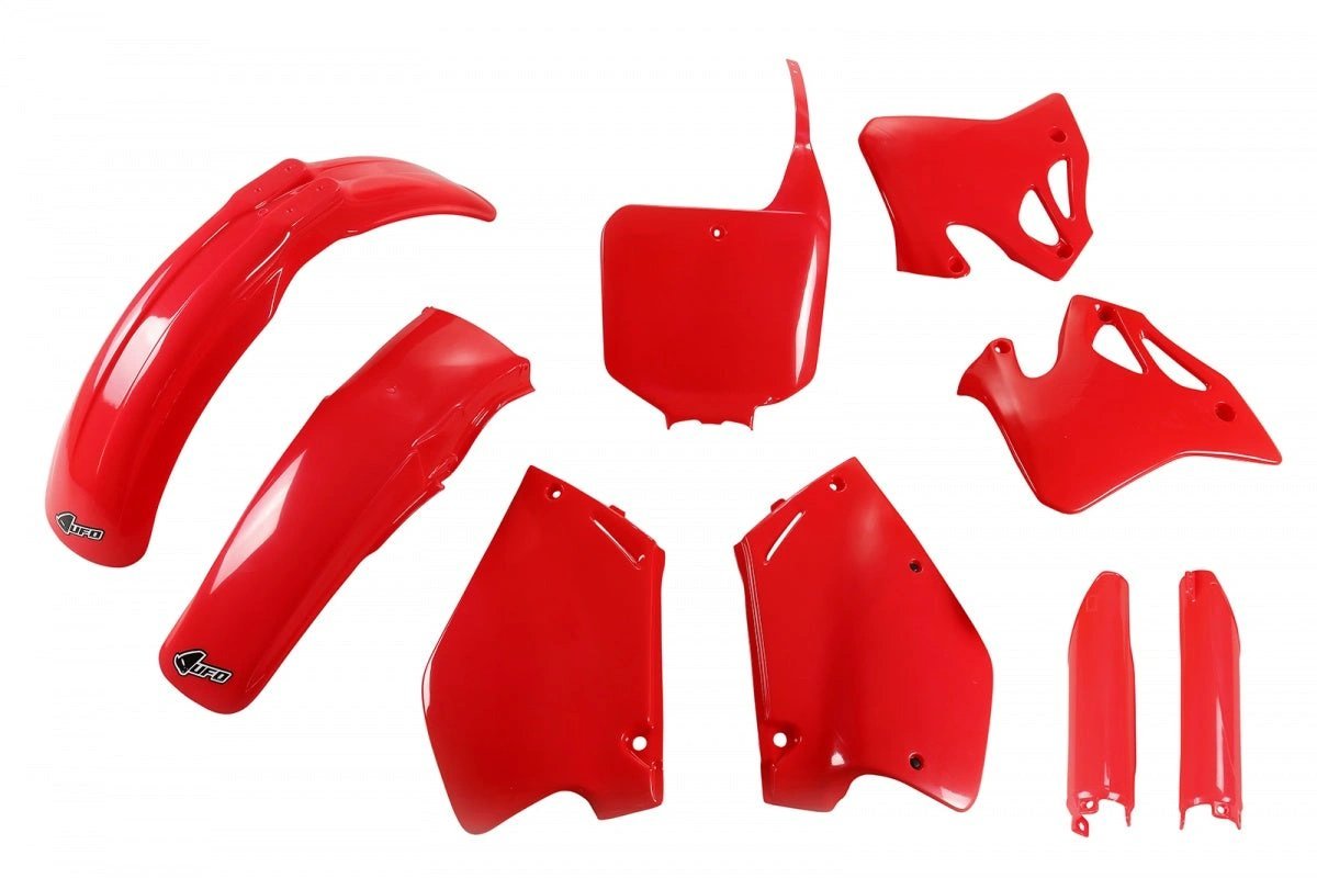 UFO Kunststoff-Kit Rot Honda CR 125R 95 - 97 & CR 250R 95 - 96 (volles Kit) - MxProStoreParts