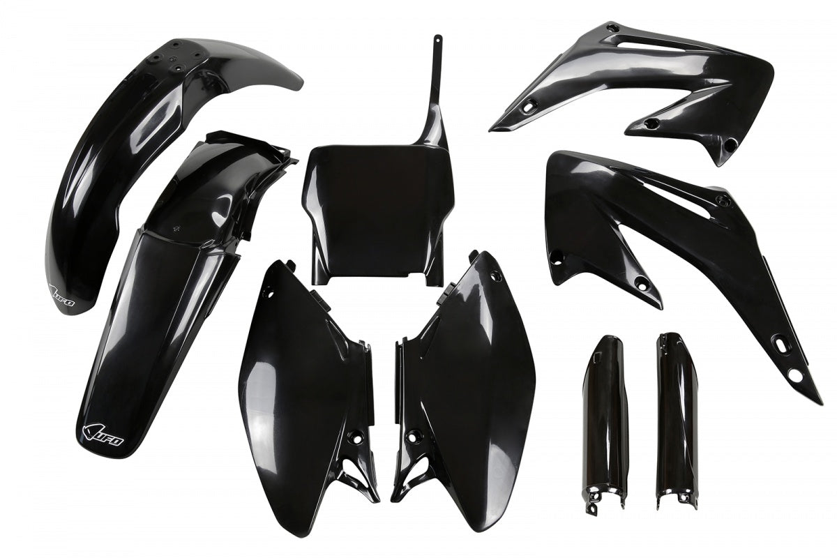 UFO plastic kit Zwart Honda CR 125/250R 05-07 ( full kit )