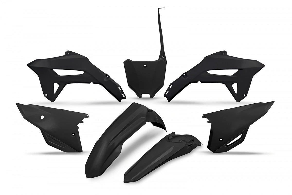 UFO Kunststoffkit Schwarz Honda CRF 250R 2022 - & CRF 450R 2021 - MxProStoreParts