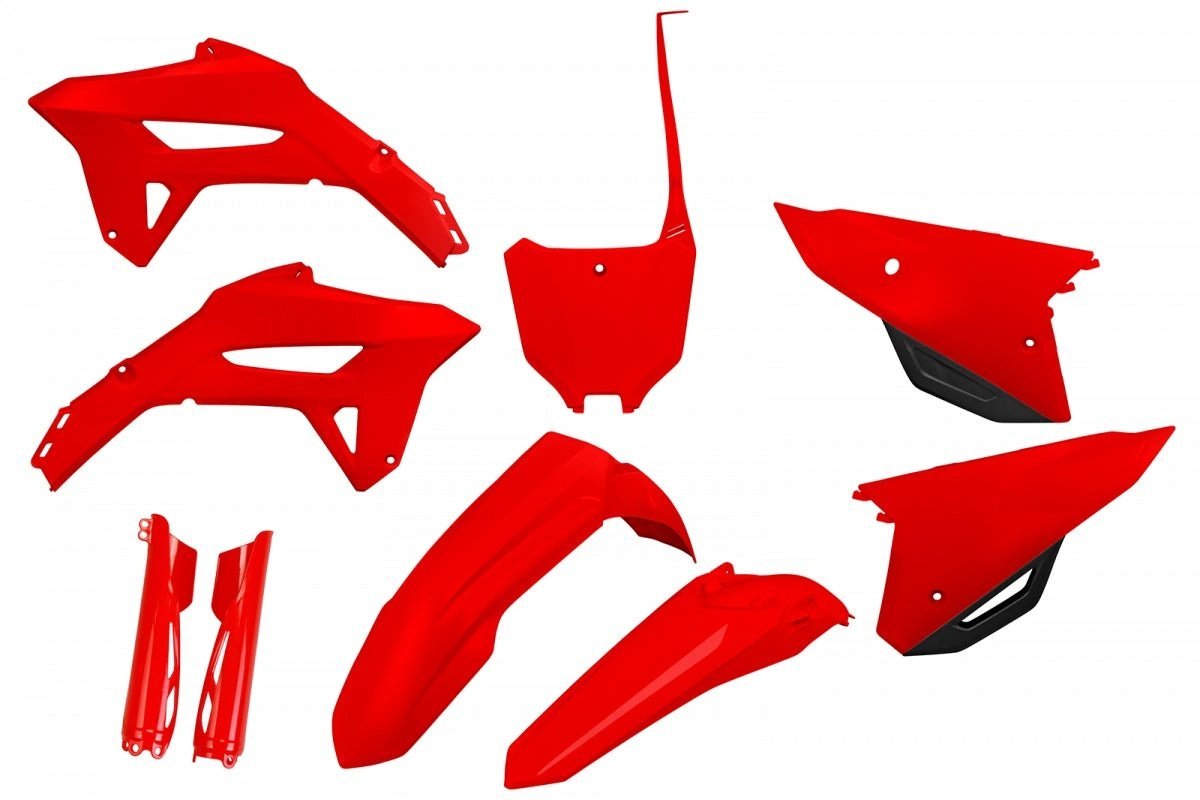 UFO plastic kit Rood Honda CRF 250R 2022 - 2024 & CRF 450R 2021 - 2024 ( full kit ) - MxProStoreParts