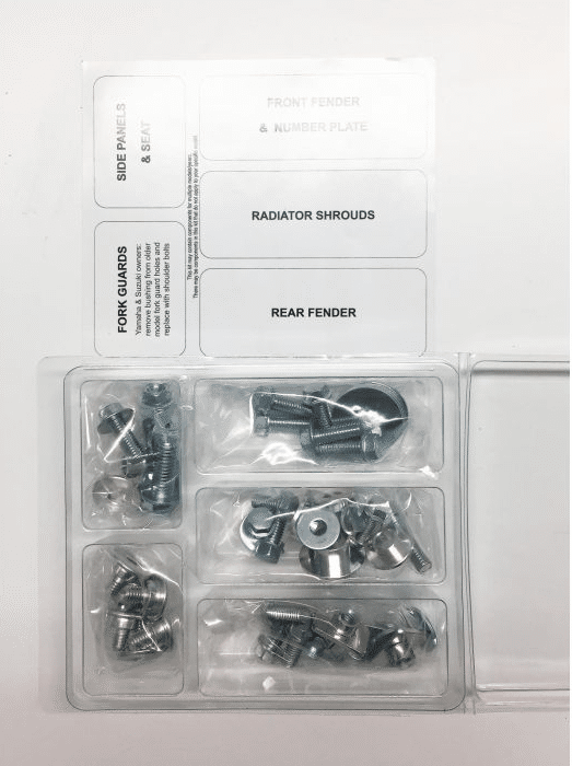 Bolt Volledige plastic set schroeven set Honda CR 125R 1993-1997 & CR 250R 1992-1996