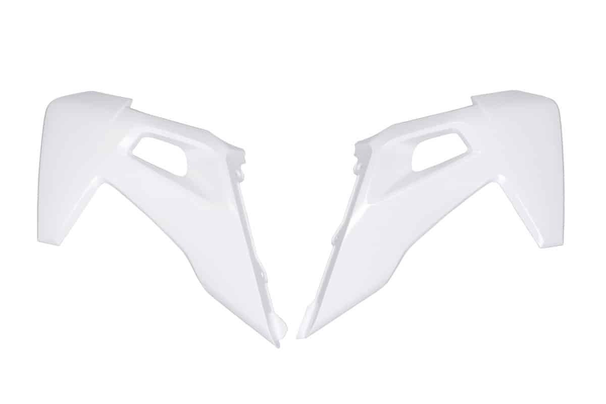 UFO radiator kappen Wit 2020 Husqvarna TC/FC 125/250/350/450 19- & FE/TE 125/150/250/300/450/501 20-