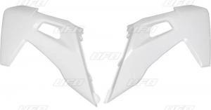 UFO Radiatorkappen Weiß Husqvarna TC/FC 125/250/350/450 19 - & FE/TE 125/150/250/300/450/501 20 - MxProStoreParts