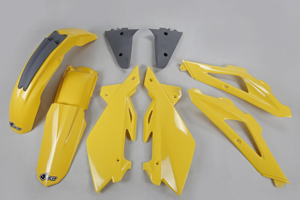 UFO plastic kit Geel Husqvarna TC 125/250 2005-2007