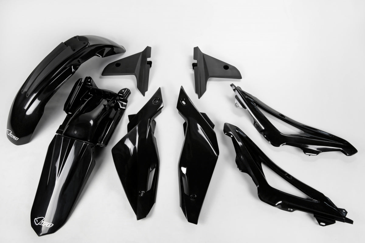 UFO plastic kit Zwart Husqvarna TC 125/250 2011-2013