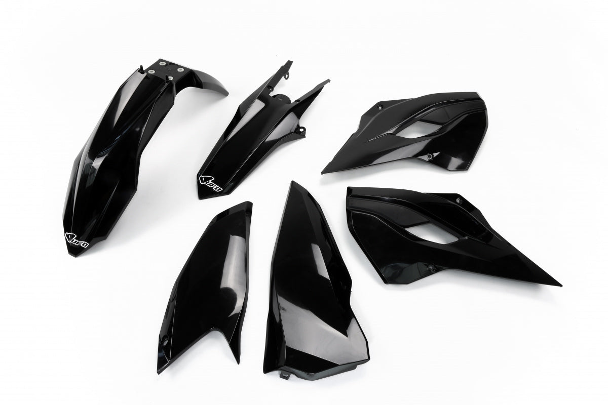 UFO plastic kit Zwart Husqvarna TE/FE 125/250/350/450/501 2014
