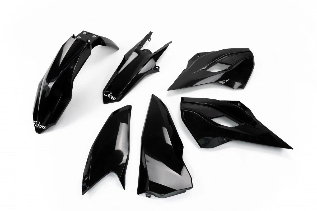 UFO Kunststoff-Kit Schwarz Husqvarna TE/FE 125/250/350/450/501 2014 - MxProStoreParts