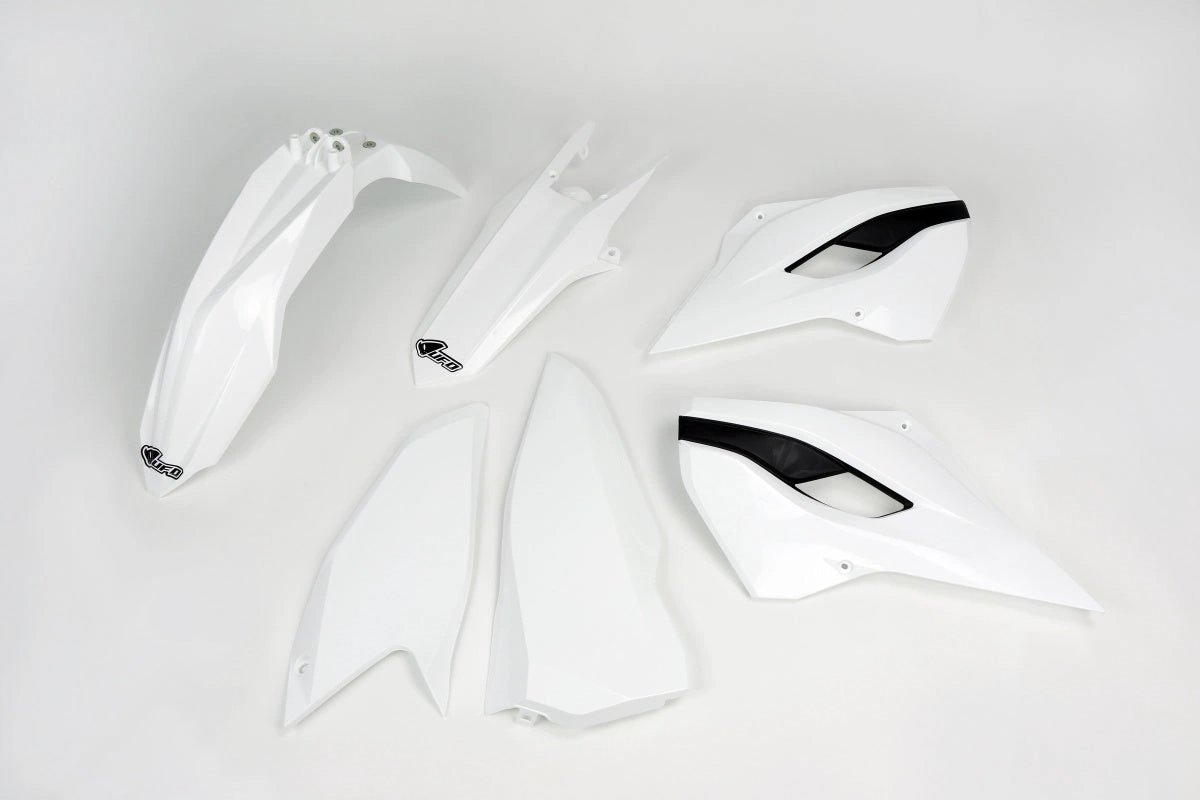 UFO Kunststoff-Kit Weiß Husqvarna TE/FE 125/250/350/450/501 2015 - 2016 - MxProStoreParts