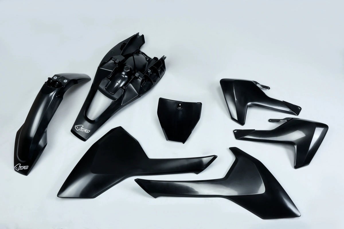 UFO plastic kit Zwart Husqvarna TC 85 2018 - MxProStoreParts
