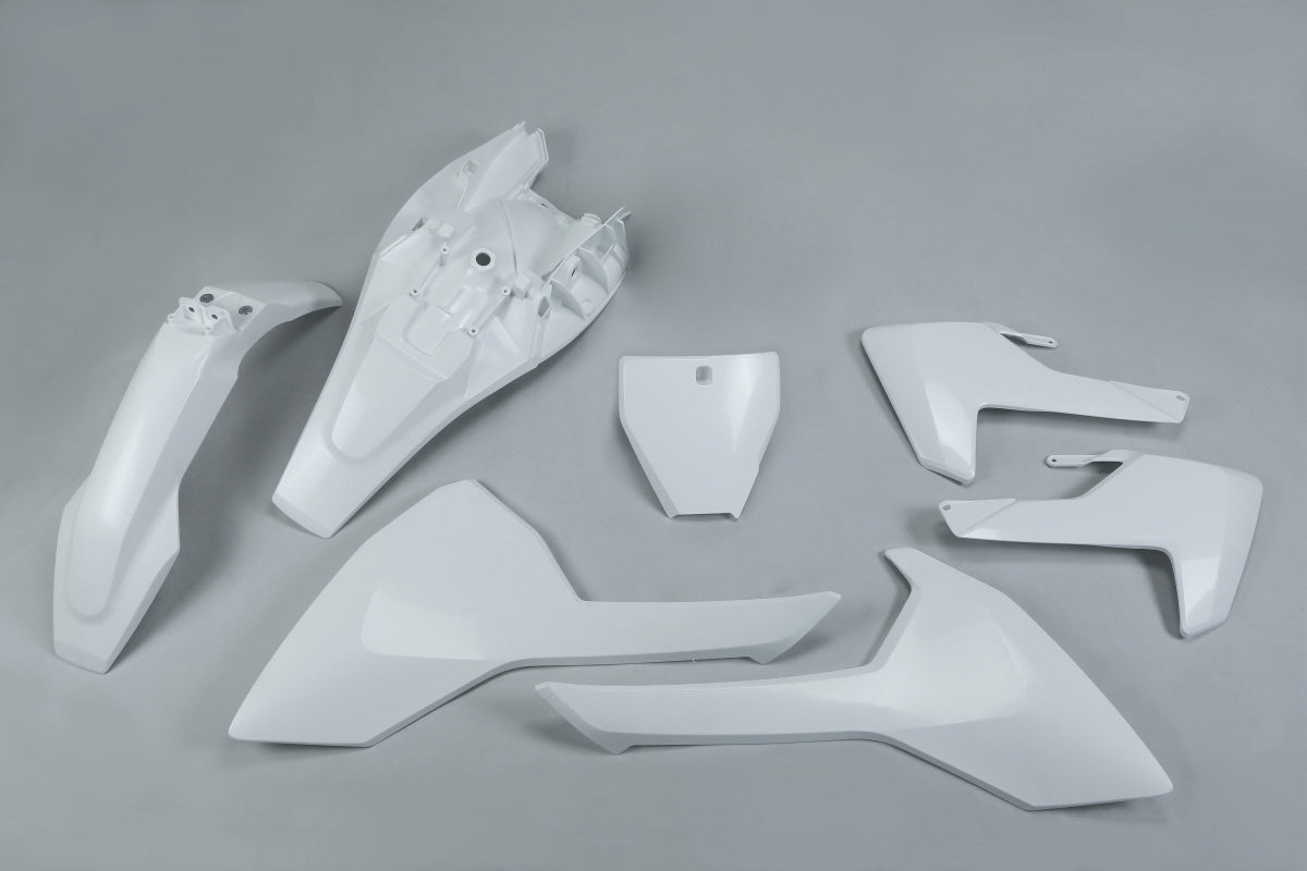 UFO plastic kit OEM/Wit Husqvarna TC 85 2018-