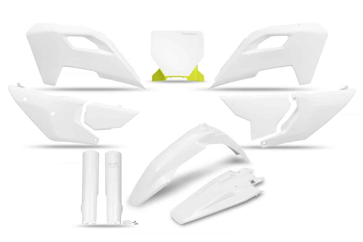 UFO plastic kit Wit Husqvarna TC/FC 125/250/350/450 2023- ( full kit )